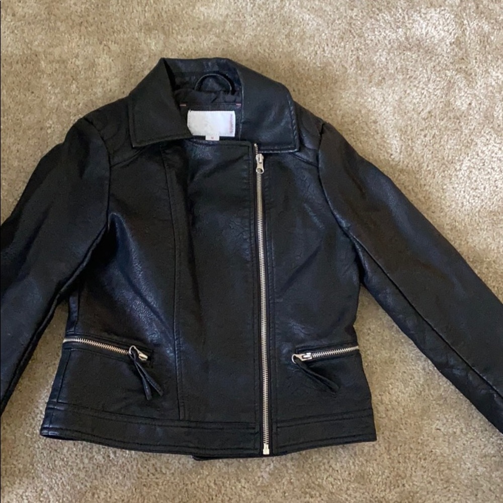 Leather jacket